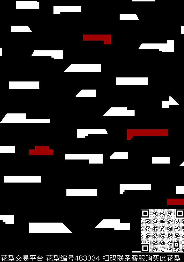 男装秋冬华亿平台简单几何双色快传统印花华亿平台下载（图片编号: 483334） - 瓦栏（Walan）