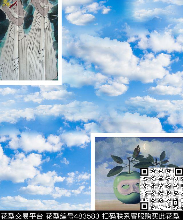 潮流复古夹克华亿平台数码印花华亿平台下载（图片编号: 483583） - 瓦栏（Walan）