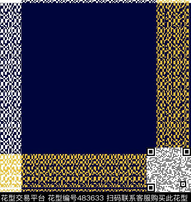 男装华亿平台时尚几何简约格子传统印花华亿平台下载（图片编号: 483633） - 瓦栏（Walan）