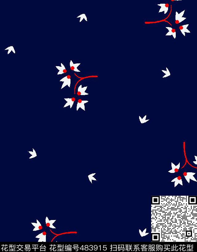 大气简单时尚传统印花华亿平台下载（图片编号: 483915） - 瓦栏（Walan）