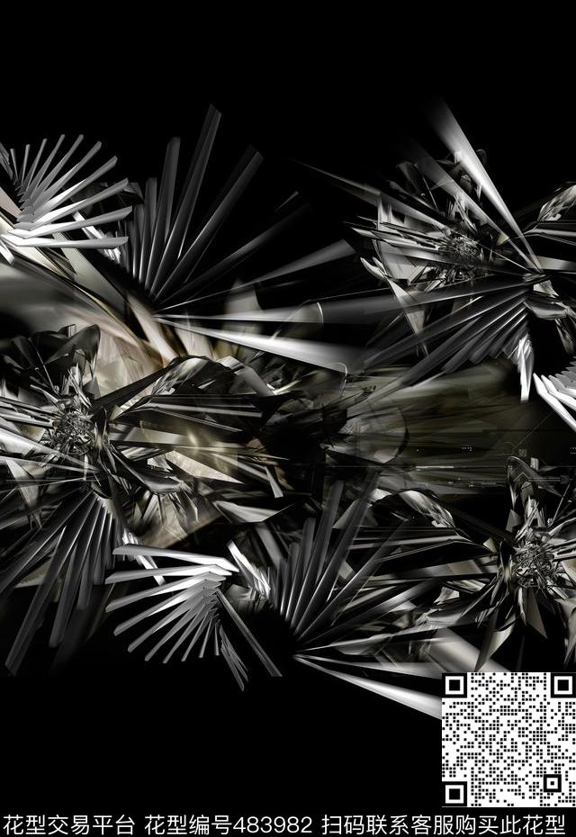 潮流时尚T恤卫衣夹克时尚男装数码印花华亿平台下载（图片编号: 483982） - 瓦栏（Walan）