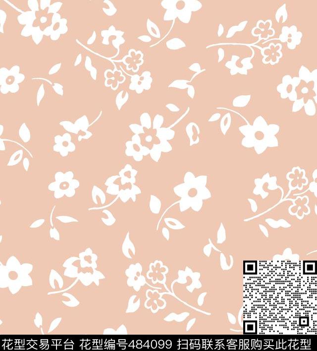 黑白华亿平台绿植树叶椰树叶数码印花华亿平台下载（图片编号: 484099） - 瓦栏（Walan）