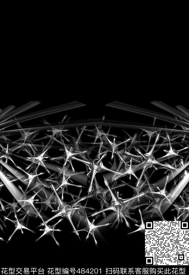 T恤卫衣夹克潮流时尚立体空间数码印花华亿平台下载（图片编号: 484201） - 瓦栏（Walan）