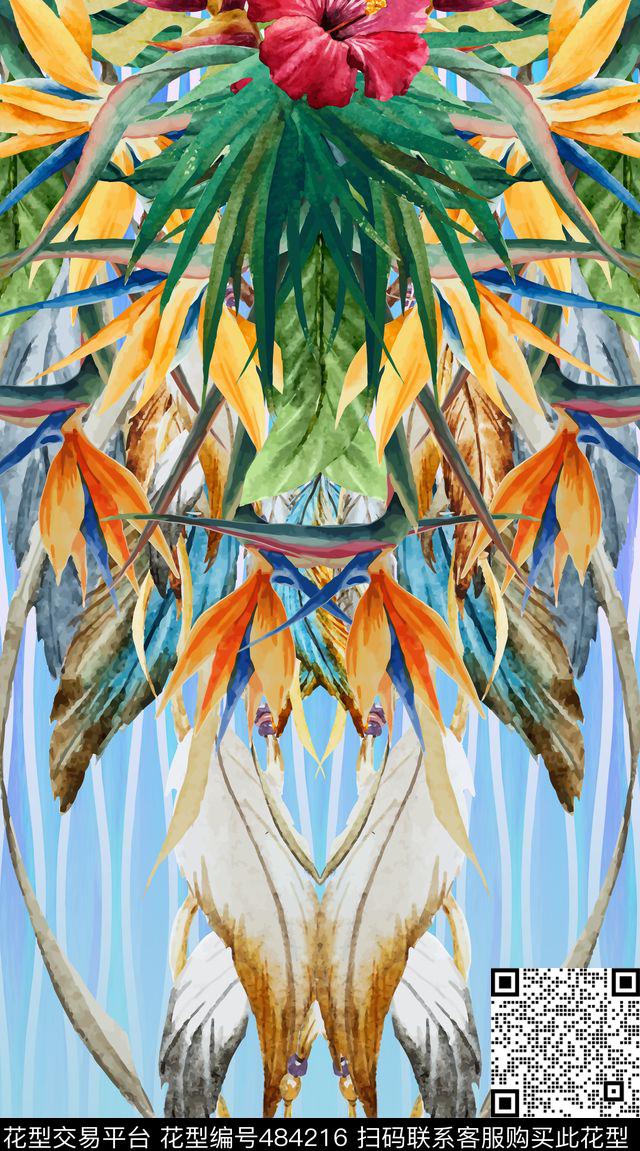 捕梦网定位花卉数码印花华亿平台下载（图片编号: 484216） - 瓦栏（Walan）