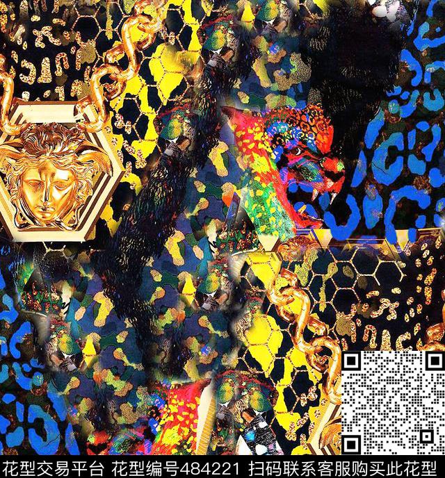 动物女装数码印花数码印花华亿平台下载（图片编号: 484221） - 瓦栏（Walan）