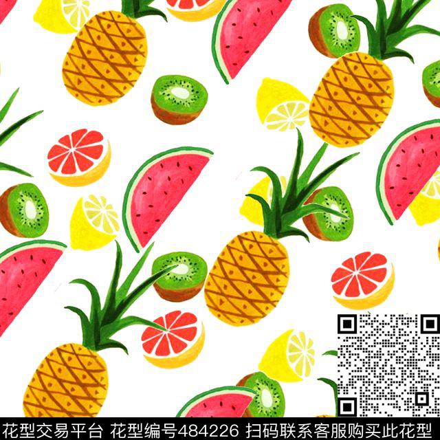 T恤创意服装面料创意图案数码印花华亿平台下载（图片编号: 484226） - 瓦栏（Walan）