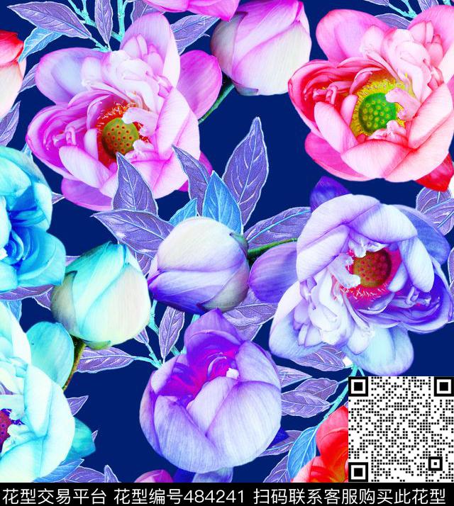 流行时尚欧美MAX-女装数码印花华亿平台下载（图片编号: 484241） - 瓦栏（Walan）