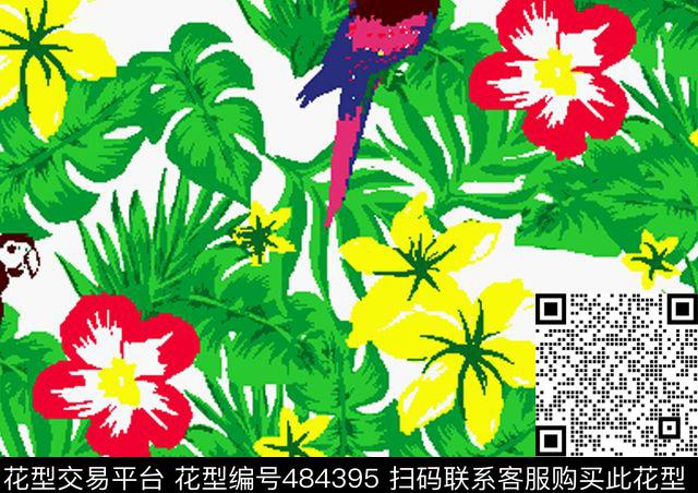 面料男女装雨伞传统印花华亿平台下载（图片编号: 484395） - 瓦栏（Walan）