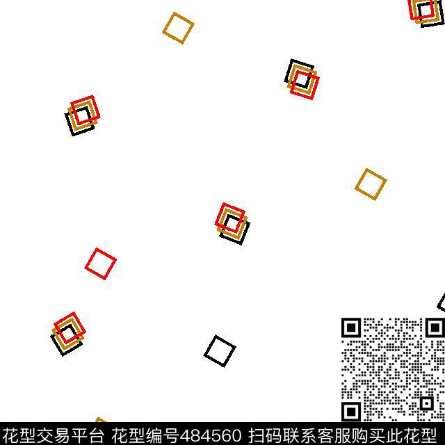 大气几何图形简单传统印花华亿平台下载（图片编号: 484560） - 瓦栏（Walan）