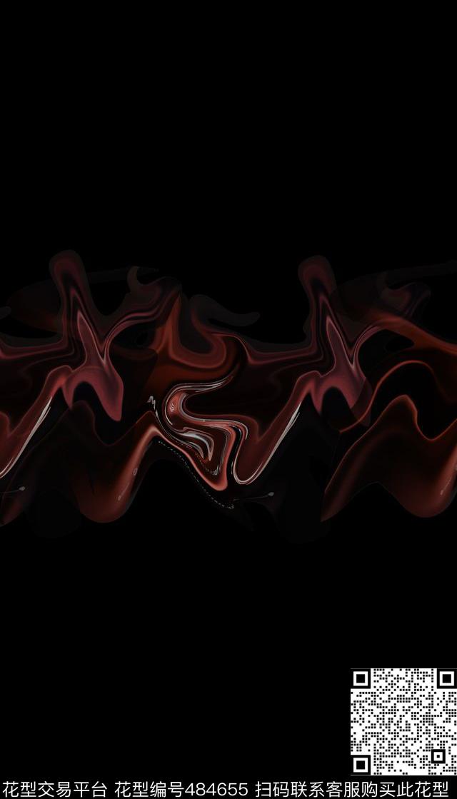 潮流抽象定位数码印花华亿平台下载（图片编号: 484655） - 瓦栏（Walan）