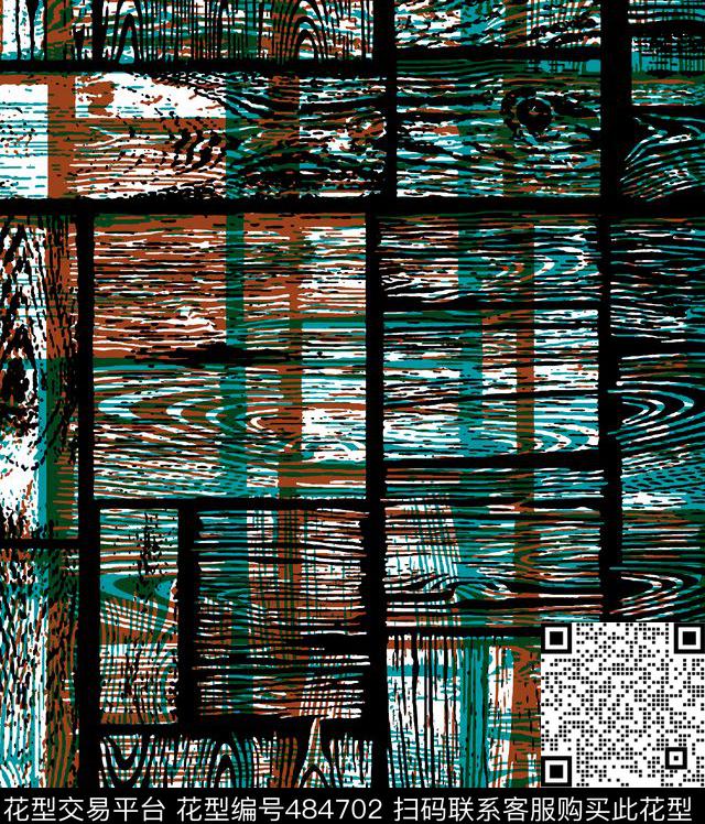 版画树纹肌理传统印花华亿平台下载（图片编号: 484702） - 瓦栏（Walan）