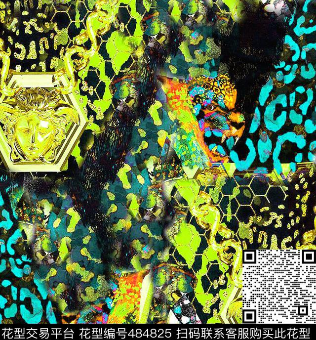 动物女装数码印花数码印花华亿平台下载（图片编号: 484825） - 瓦栏（Walan）