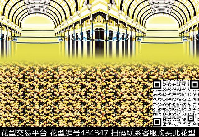 原创时尚景观数码印花华亿平台下载（图片编号: 484847） - 瓦栏（Walan）