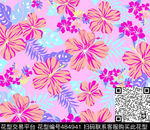 床上用品印花男士度假休闲短裤印花男士度假休闲衣印花传统印花华亿平台下载（图片编号: 484941） - 瓦栏（Walan）