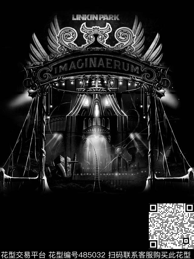 定位卡通建筑数码印花华亿平台下载（图片编号: 485032） - 瓦栏（Walan）