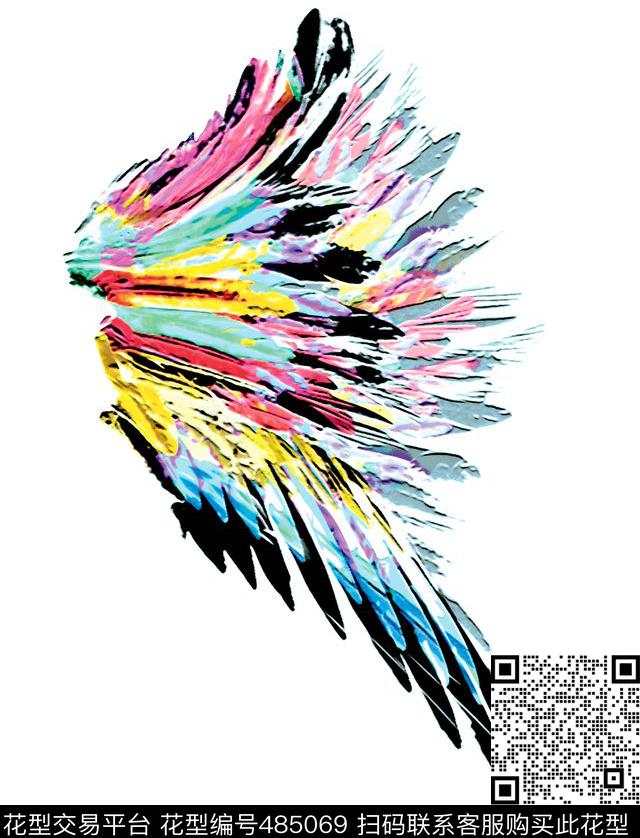 定位绘画女装数码印花华亿平台下载（图片编号: 485069） - 瓦栏（Walan）