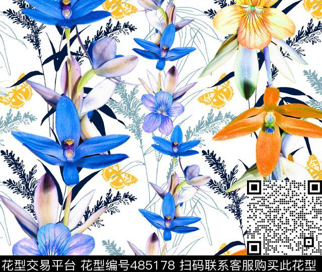 流行时尚欧美MAX-女装数码印花华亿平台下载（图片编号: 485178） - 瓦栏（Walan）