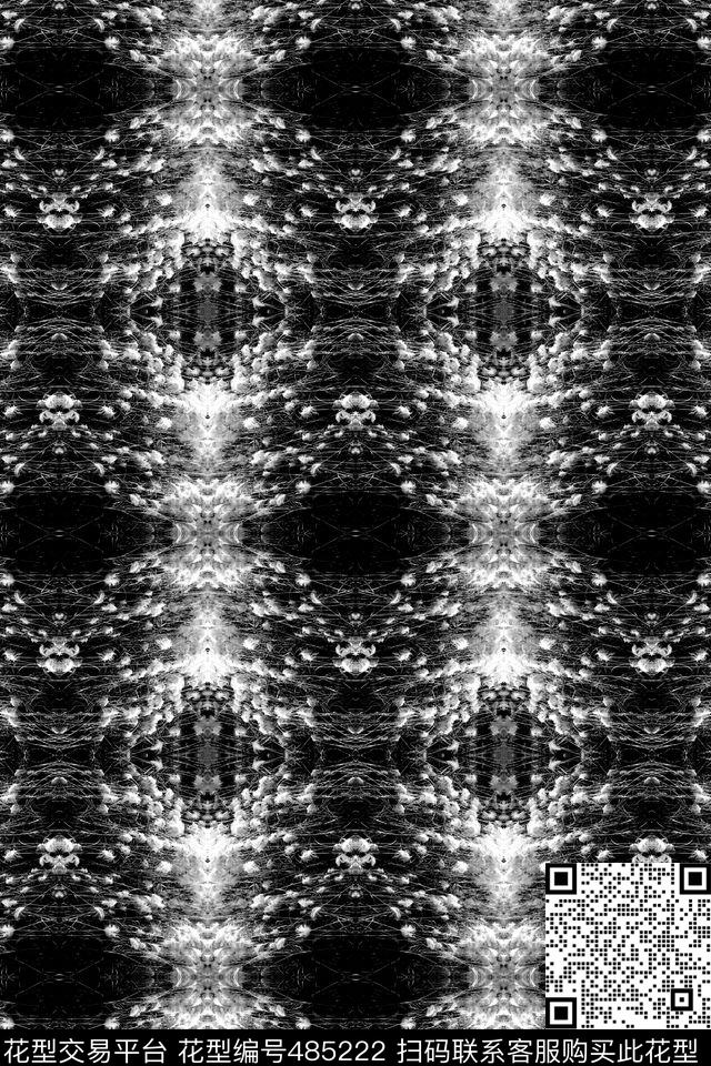 草丛潮流抽象数码印花华亿平台下载（图片编号: 485222） - 瓦栏（Walan）