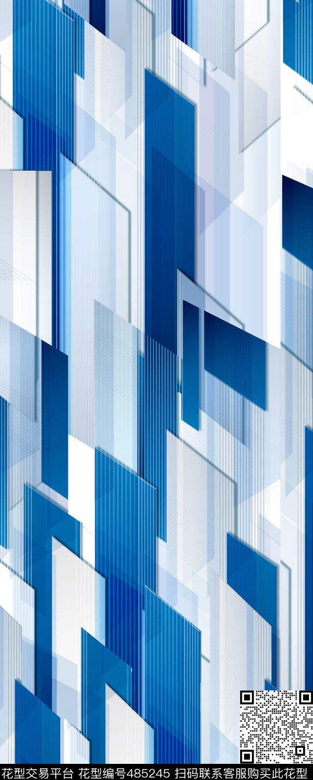 几何抽象欧美大牌沙发布数码印花华亿平台下载（图片编号: 485245） - 瓦栏（Walan）