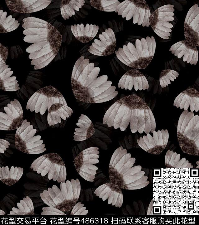 潮流时尚T恤卫衣夹克时尚动物数码印花华亿平台下载（图片编号: 486318） - 瓦栏（Walan）