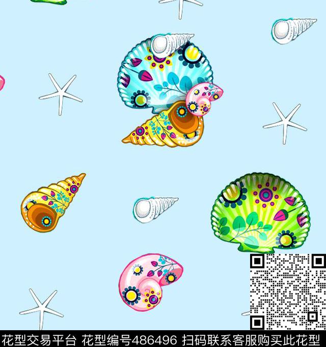 水果食物系列甜美花色碎花传统印花华亿平台下载（图片编号: 486496） - 瓦栏（Walan）