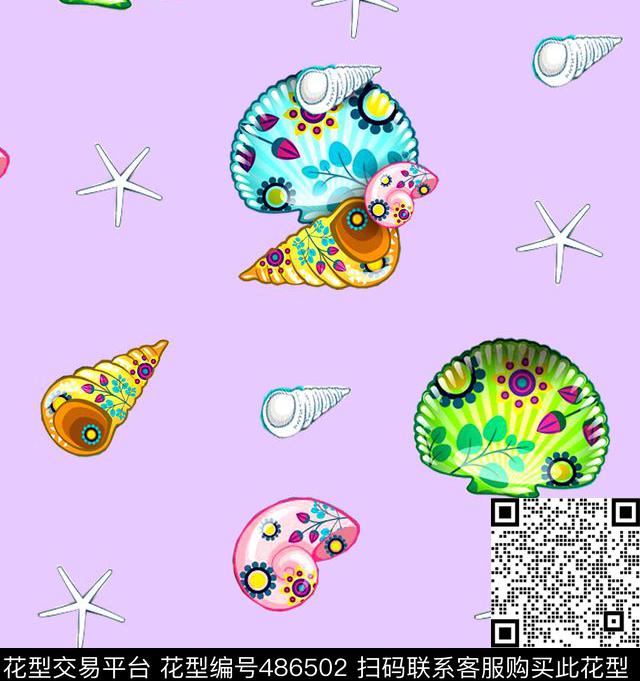 水果食物系列甜美花色碎花传统印花华亿平台下载（图片编号: 486502） - 瓦栏（Walan）