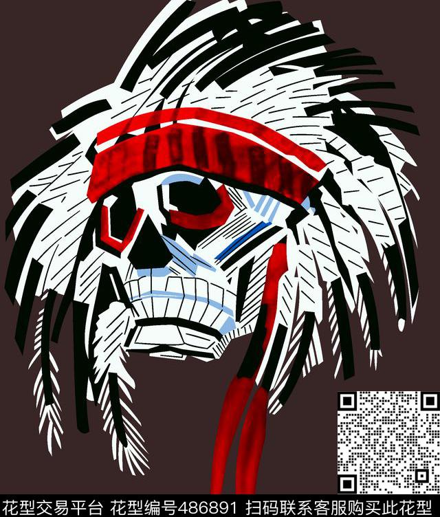 分色清新休闲数码印花华亿平台下载（图片编号: 486891） - 瓦栏（Walan）