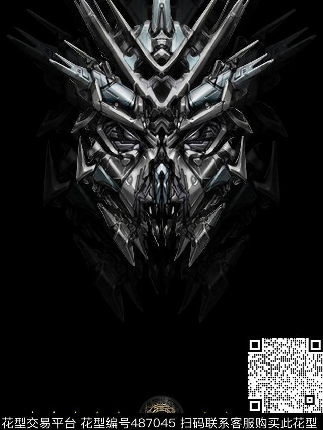 男装机器人男装卫衣数码印花华亿平台下载（图片编号: 487045） - 瓦栏（Walan）