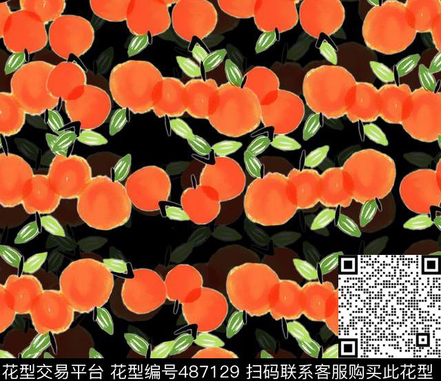 水彩水果枇杷数码印花华亿平台下载（图片编号: 487129） - 瓦栏（Walan）