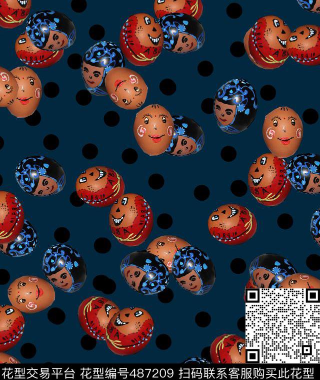 彩蛋潮流男装华亿平台数码印花华亿平台下载（图片编号: 487209） - 瓦栏（Walan）