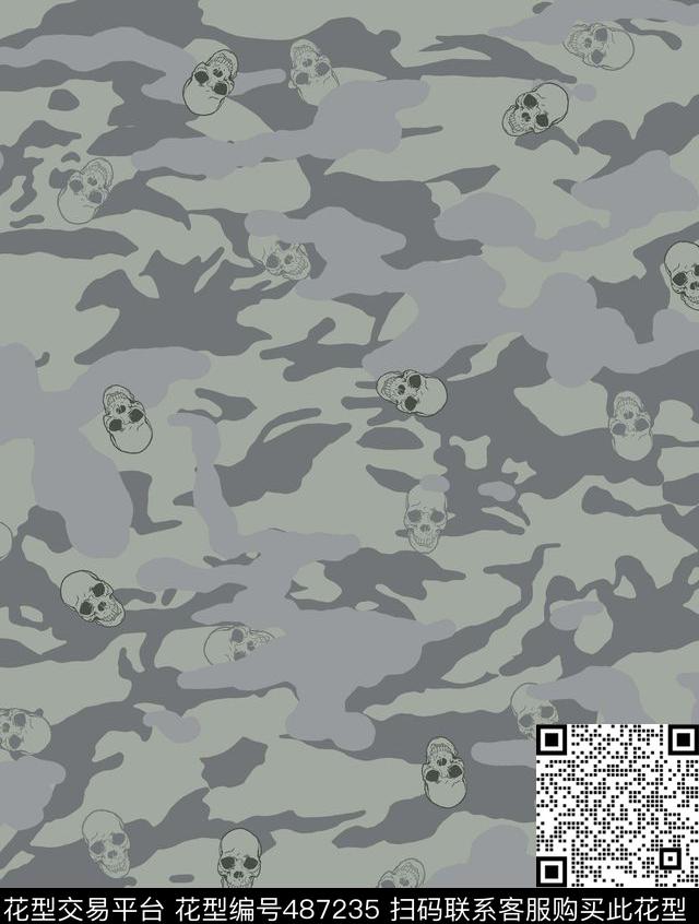 军装迷彩男装华亿平台迷彩传统印花华亿平台下载（图片编号: 487235） - 瓦栏（Walan）