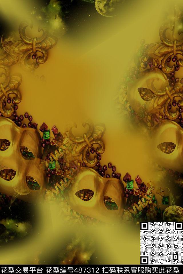 自然项链珠宝数码印花华亿平台下载（图片编号: 487312） - 瓦栏（Walan）