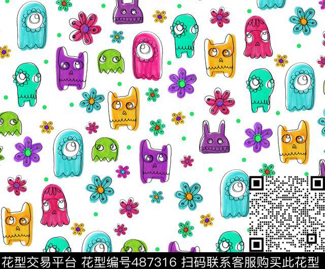 夹克卡通女装数码印花华亿平台下载（图片编号: 487316） - 瓦栏（Walan）