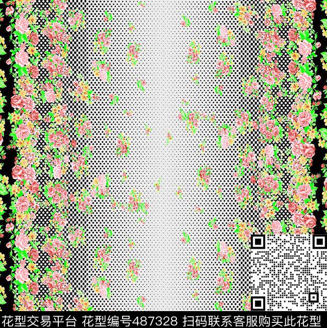 几何字母线条数码印花华亿平台下载（图片编号: 487328） - 瓦栏（Walan）