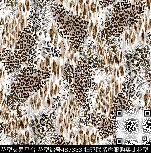 几何字母线条数码印花华亿平台下载（图片编号: 487333） - 瓦栏（Walan）