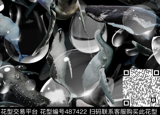 T恤卫衣夹克潮流时尚动物数码印花华亿平台下载（图片编号: 487422） - 瓦栏（Walan）