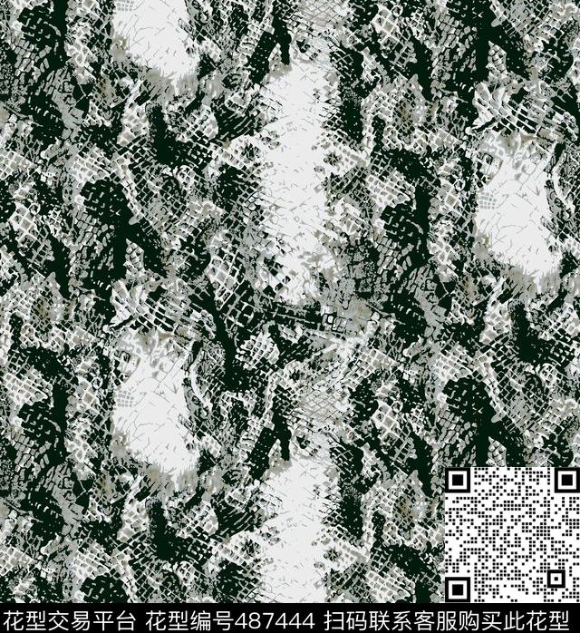 几何字母线条数码印花华亿平台下载（图片编号: 487444） - 瓦栏（Walan）