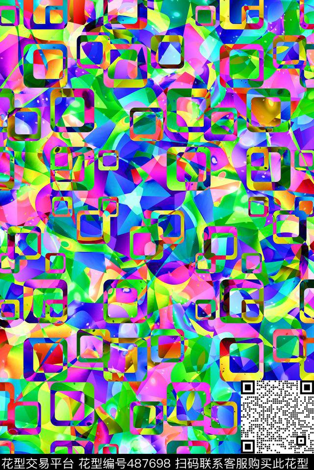 T恤华亿平台半身裙华亿平台长裙华亿平台数码印花华亿平台下载（图片编号: 487698） - 瓦栏（Walan）