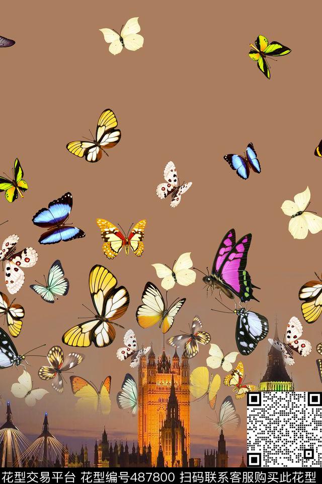 创意服装面料创意华亿平台冬装数码印花华亿平台下载（图片编号: 487800） - 瓦栏（Walan）