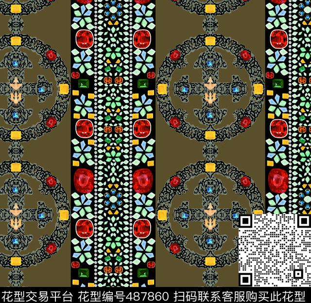 钻石宝石宝石钻石数码印花华亿平台下载（图片编号: 487860） - 瓦栏（Walan）