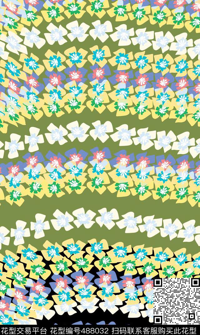 原创优雅定位数码印花华亿平台下载（图片编号: 488032） - 瓦栏（Walan）