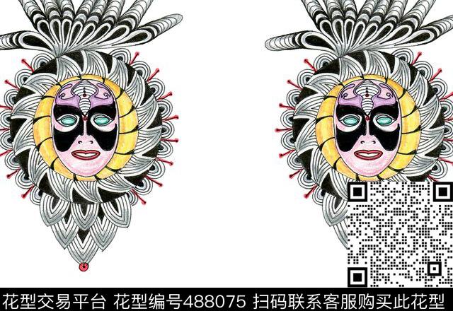 原创时尚定位数码印花华亿平台下载（图片编号: 488075） - 瓦栏（Walan）