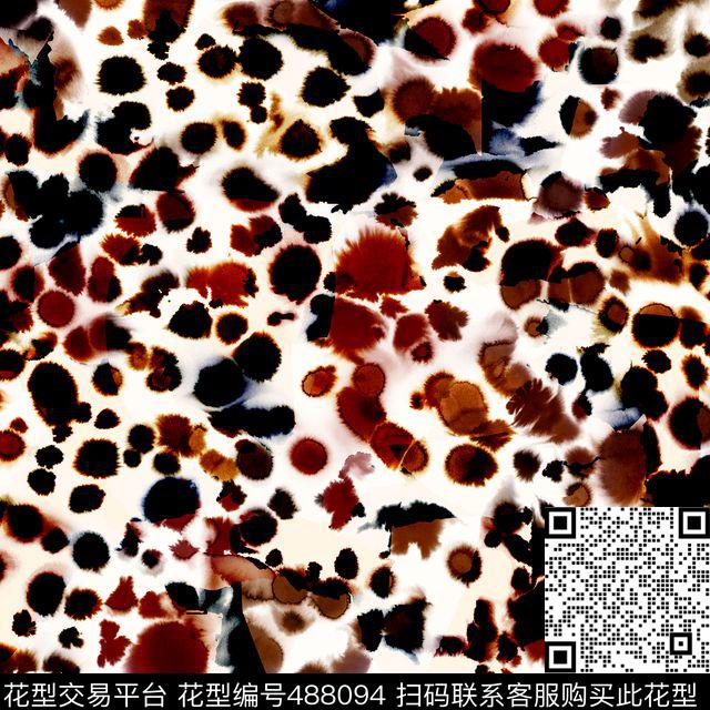 时尚豹纹虎纹数码印花华亿平台下载（图片编号: 488094） - 瓦栏（Walan）