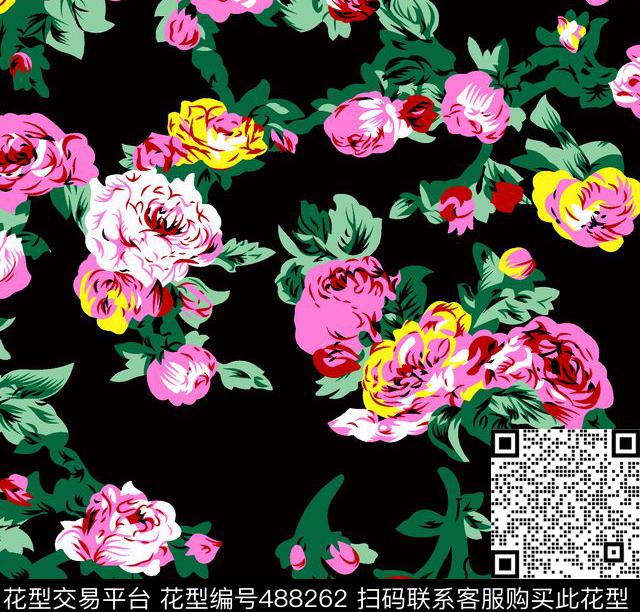 几何线条格子数码印花华亿平台下载（图片编号: 488262） - 瓦栏（Walan）