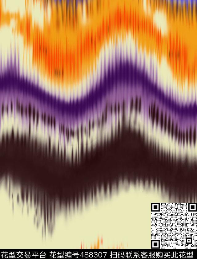 几何线条格子数码印花华亿平台下载（图片编号: 488307） - 瓦栏（Walan）