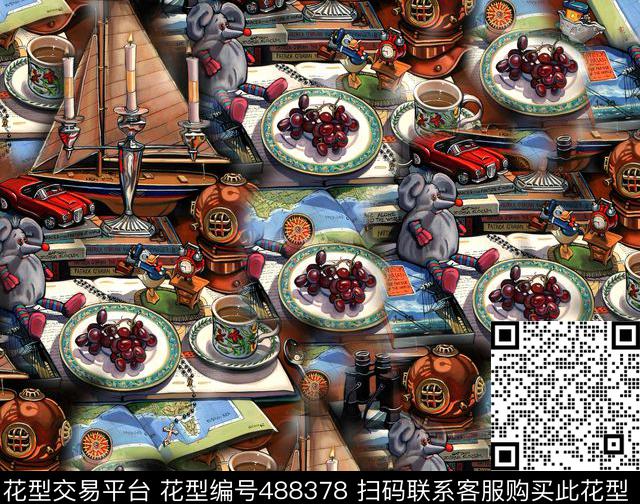 储蓄罐蜡烛台盘子杯子数码印花华亿平台下载（图片编号: 488378） - 瓦栏（Walan）