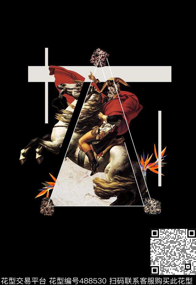 潮流时尚T恤卫衣夹克复古创意数码印花华亿平台下载（图片编号: 488530） - 瓦栏（Walan）