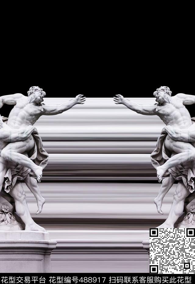 T恤卫衣夹克潮流男装潮流时尚数码印花华亿平台下载（图片编号: 488917） - 瓦栏（Walan）