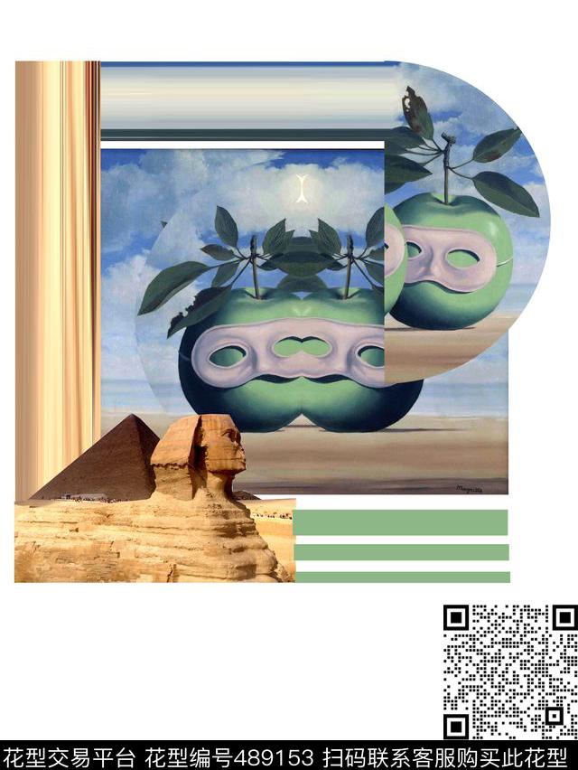 t恤华亿平台埃及潮流数码印花华亿平台下载（图片编号: 489153） - 瓦栏（Walan）