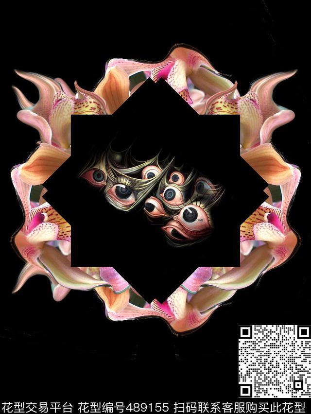 t恤华亿平台潮流复古数码印花华亿平台下载（图片编号: 489155） - 瓦栏（Walan）